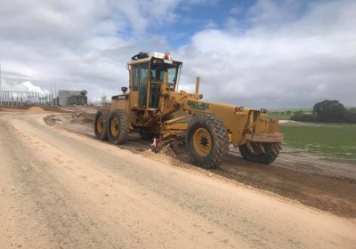 Bulk Earthworks at Badgingarra Wind Farm